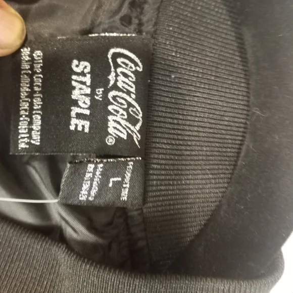 Coca-Cola Staple Men's Limited Edition Bomber Varsity Zip Up Colletion Jacket L - Picture 12 of 16